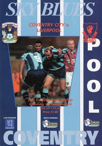 Match programme